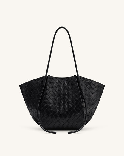 JW PEI Nala Wide Weave Texture Tote Bag