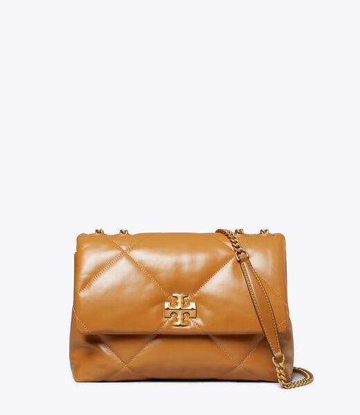 KIRA DIAMOND QUILT CONVERTIBLE SHOULDER BAG TORY BURCH