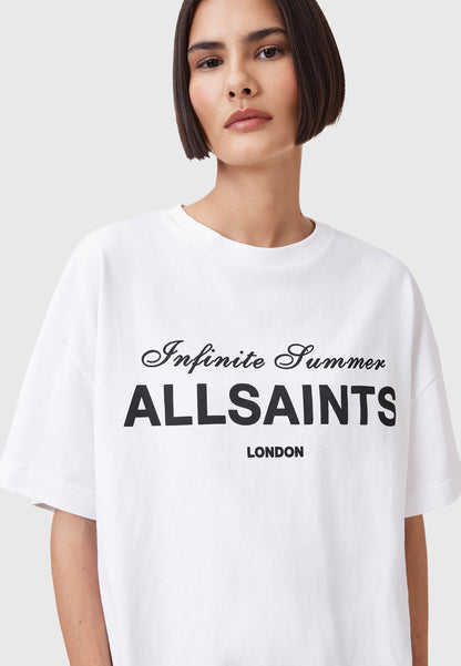 AllSaints AVRI TEE Print T-Shirt Size Large