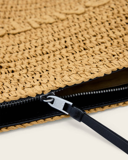 AllSaints Bettina Woven Clutch