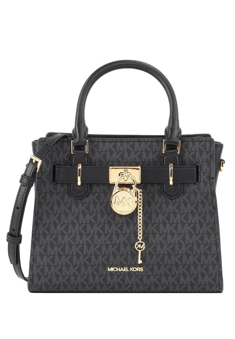 MICHAEL KORS OUTLET
HAMILTON Satchel Medium - MK Signature in black