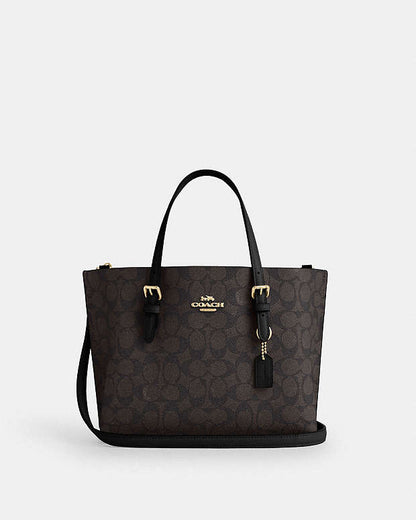 Coach Mollie Tote Bag 25 In Signature Canvas