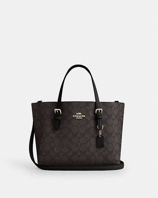 Coach Mollie Tote Bag 25 In Signature Canvas