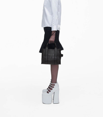 The leather small tote bag Marc Jacobs