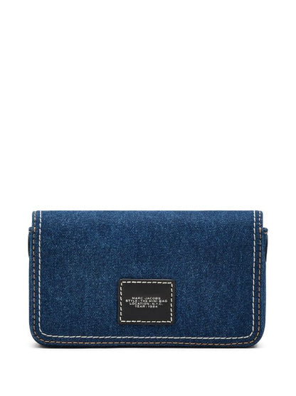 The denim mini chain bag marc jacobs