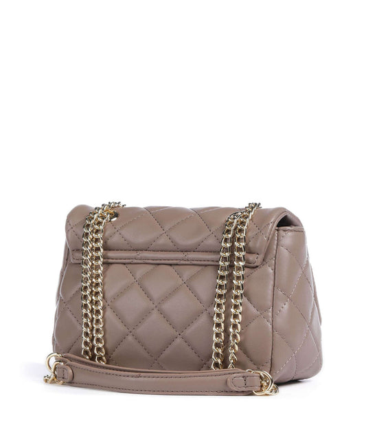 Valentino Ocarina Shoulder Bag in taupe.
