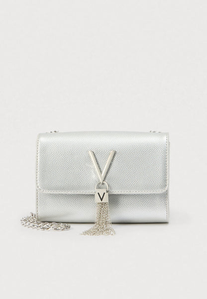 Valentino Bags Divina crossbody bag in silver