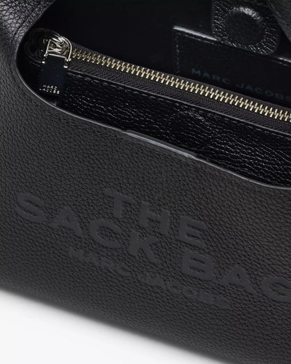 MARC JACOBS THE MINI SACK BAG IN BLACK