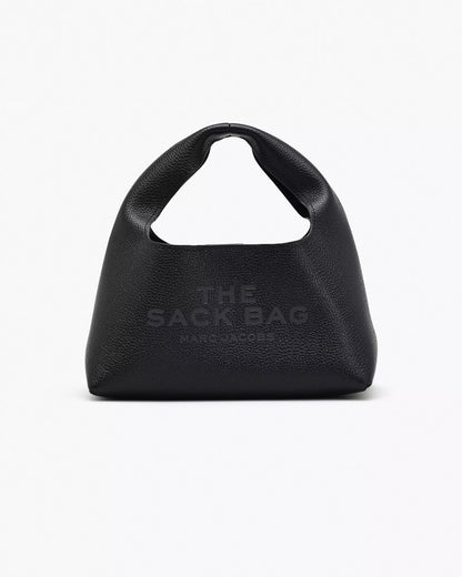 MARC JACOBS THE MINI SACK BAG IN BLACK