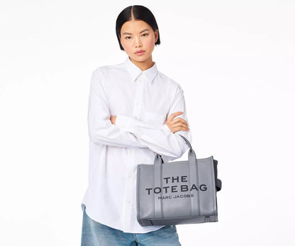 The leather medium tote bag Marc Jacobs