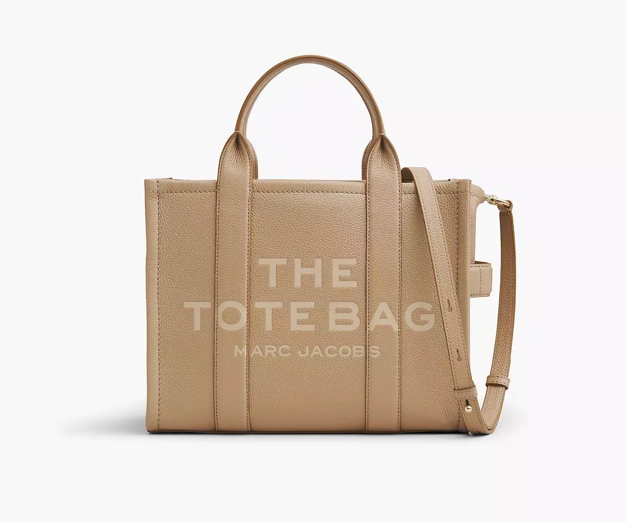 The leather medium tote bag Marc Jacobs