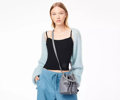 THE LEATHER BUCKET BAG MARC JACOBS