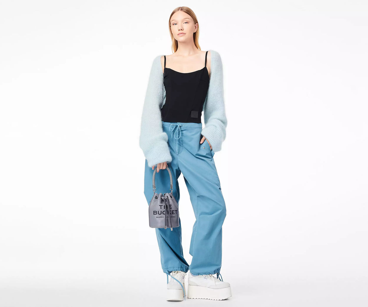 THE LEATHER BUCKET BAG MARC JACOBS