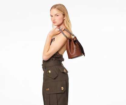 THE LEATHER BUCKET BAG MARC JACOBS