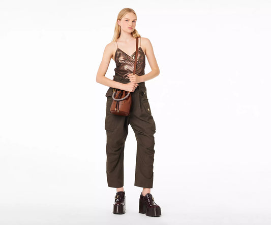 THE LEATHER BUCKET BAG MARC JACOBS