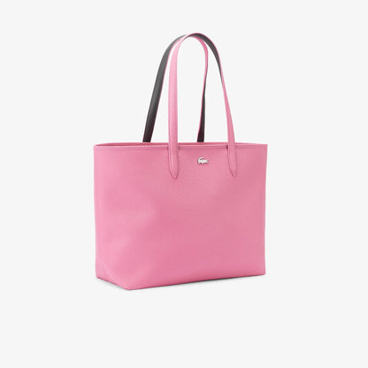 LACOSTE Anna Zipped Tote Pink