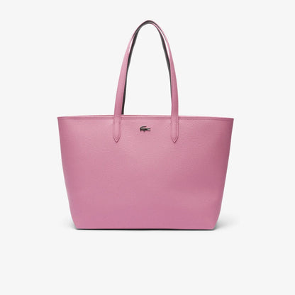 LACOSTE Anna Zipped Tote Pink