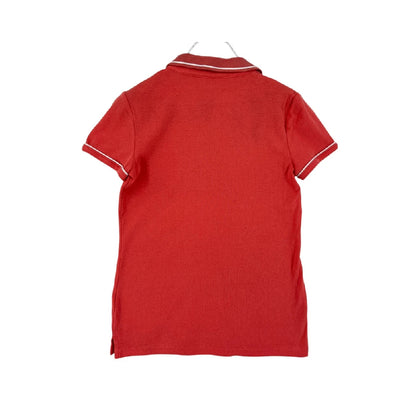 Tommy Hilfiger Red Polo Neck T-Shirt Women