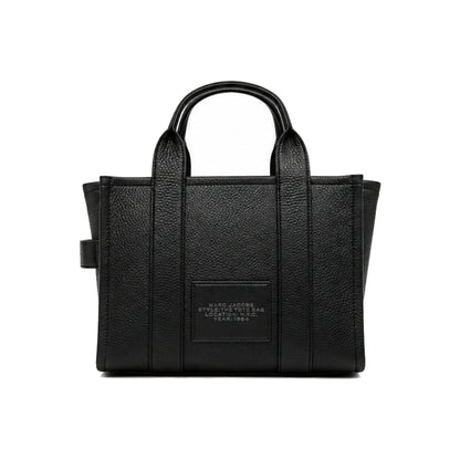 Marc Jacobs The Leather Tote Bag with Removable Crossbody Strap in Black