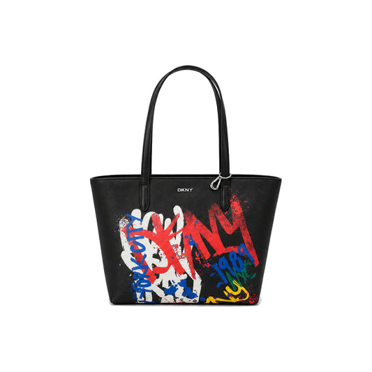 DKNY Bryant Park Graffiti 1989 Urban Large Tote