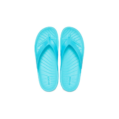 Crocs Flip Flops in Aqua Blue