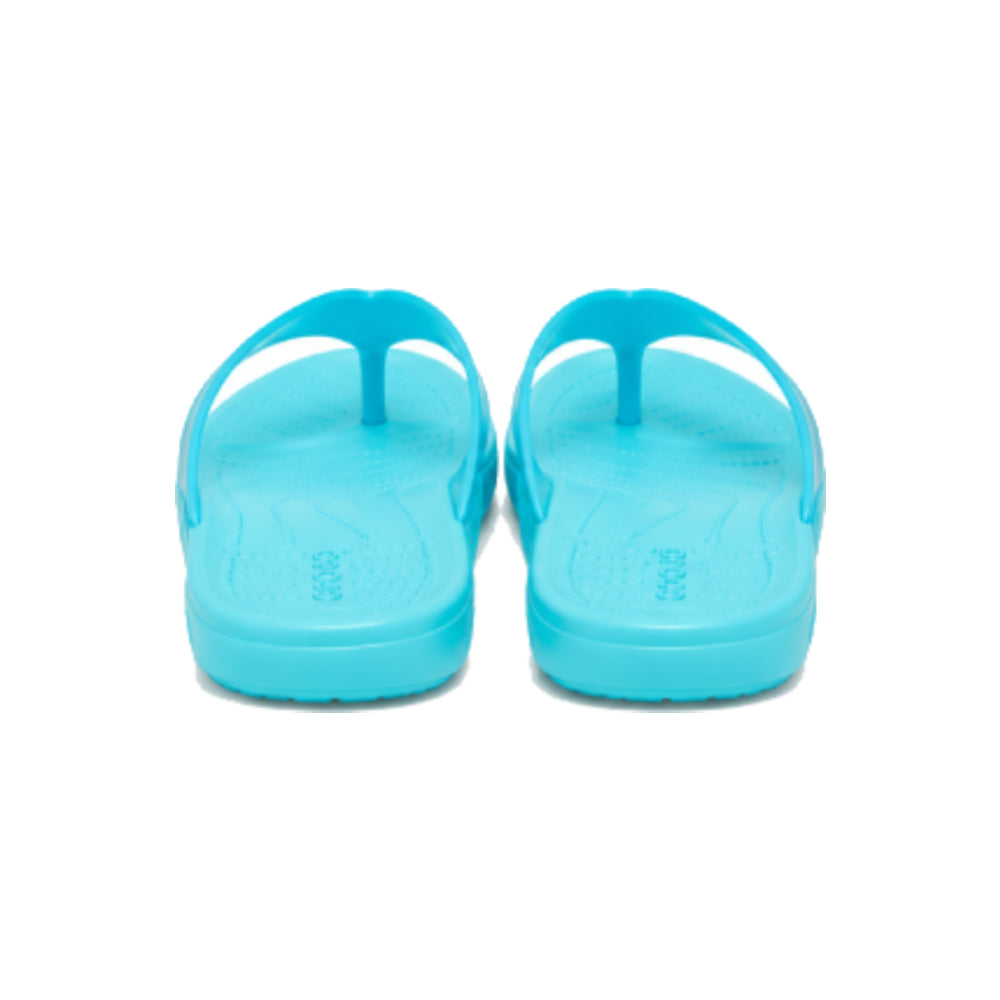 Crocs Flip Flops in Aqua Blue