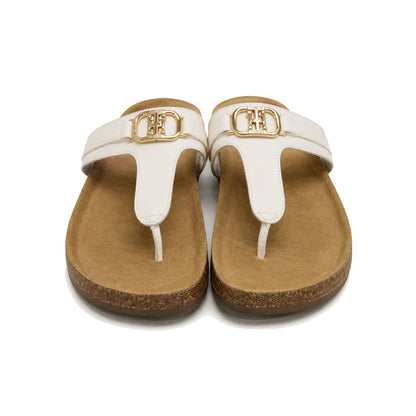 Tommy Slipper White Size 8