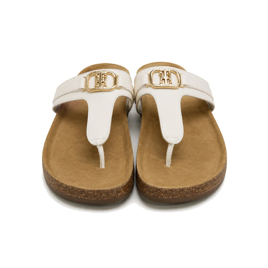 Tommy Slipper White Size 8