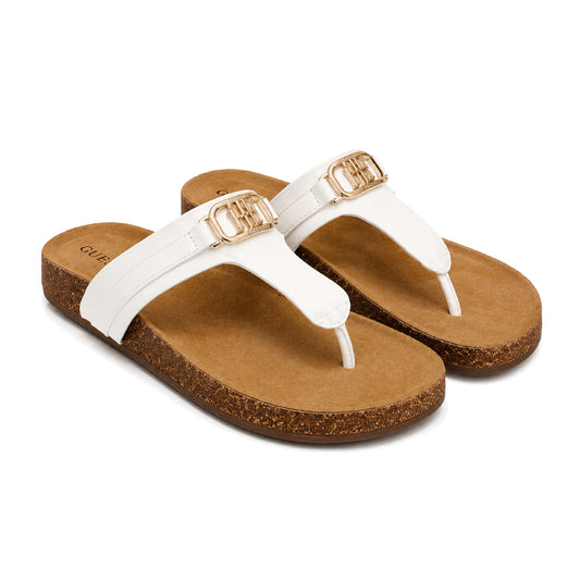 Tommy Slipper White Size 8