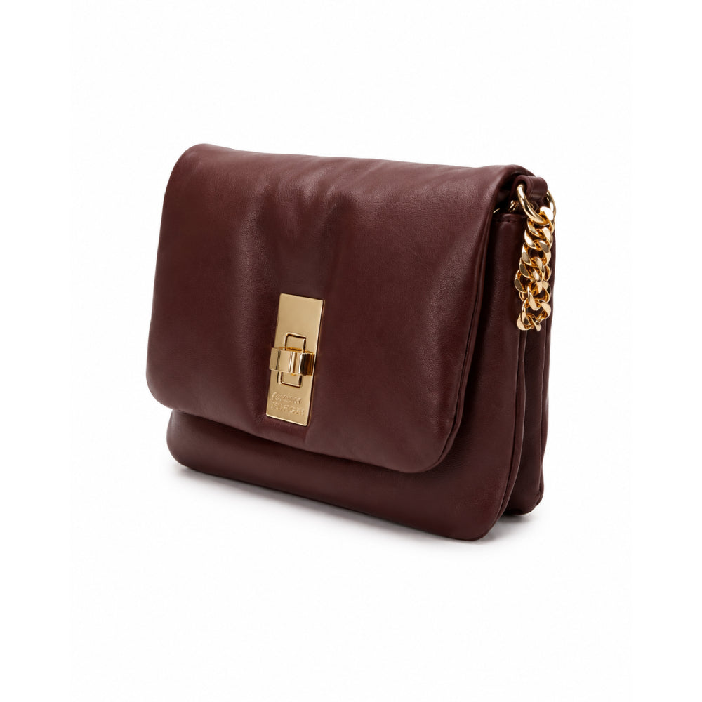 Tommy Cross bag New Sq Burgundy