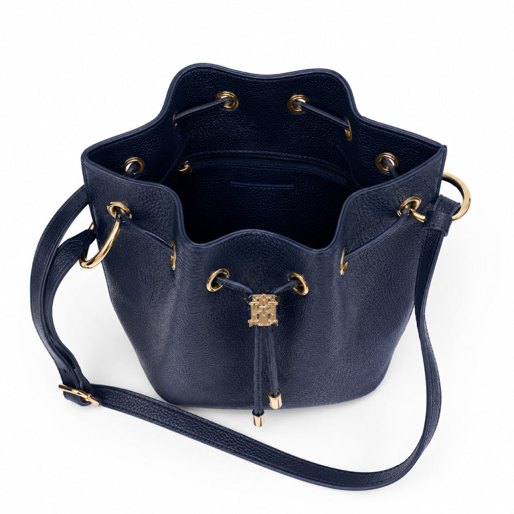 Tommy Bucket bag Navy Small