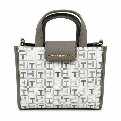 Tommy Tote Cross Bag small Grey