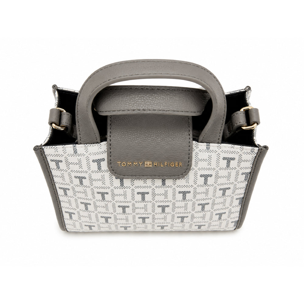 Tommy Tote Cross Bag small Grey