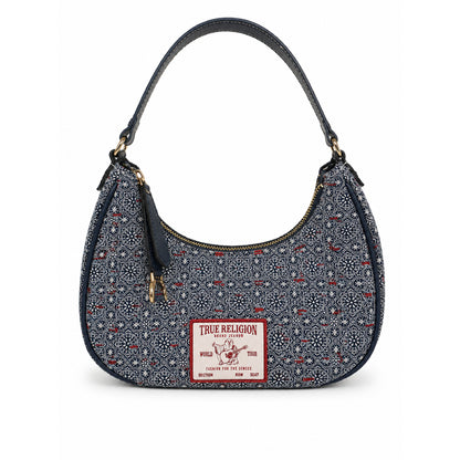 True religion Cross Bag Small Navy x Red
