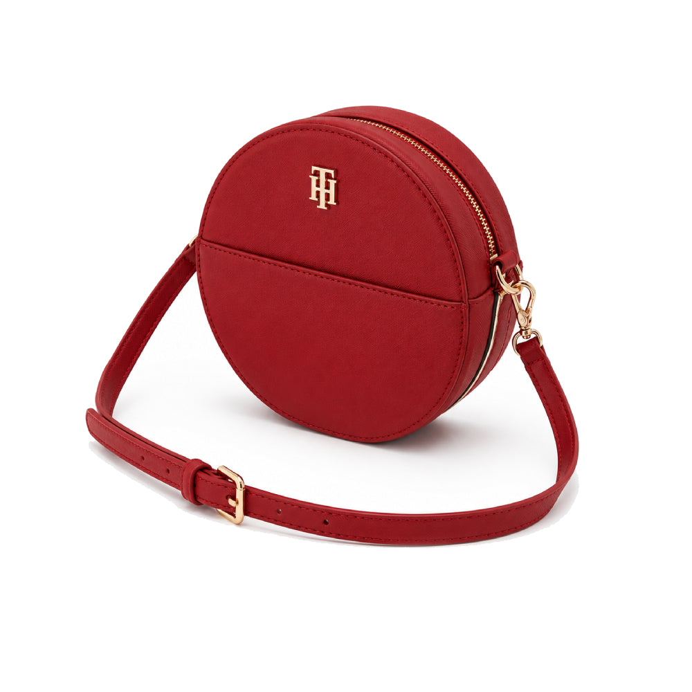 Tommy Crossr Bag Small Cir Red