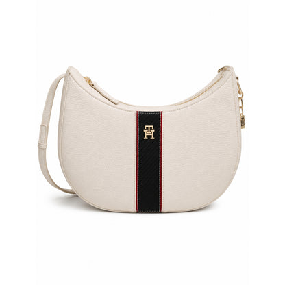 Tommy Shoulder Bag Off White Half Cir