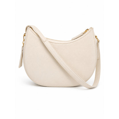 Tommy Shoulder Bag Off White Half Cir