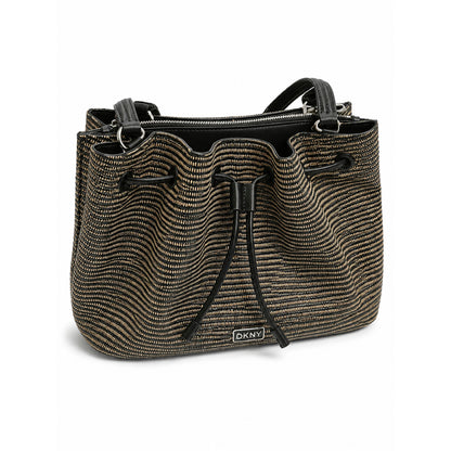 DKNY Bucket Bag Brown x Black