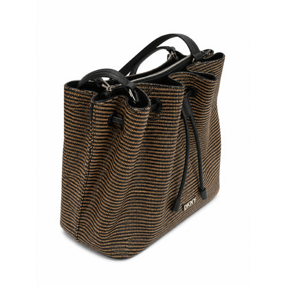 DKNY Bucket Bag Brown x Black