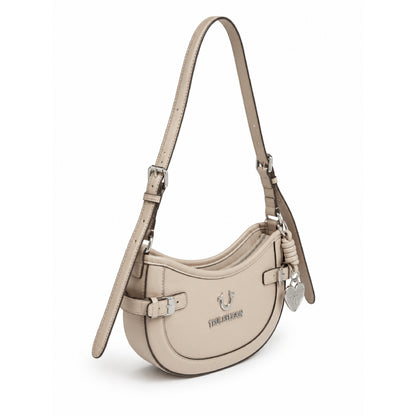 True Religion Cross Bag Small Beige
