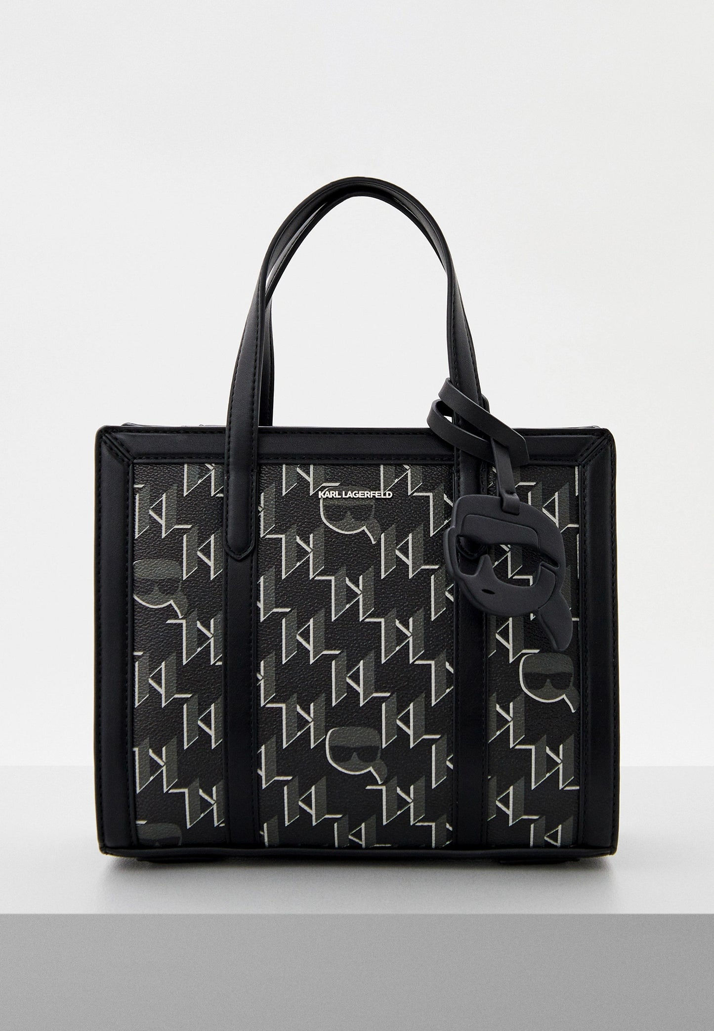 Karl Lagerfeld Interstellar K/Ikonik Faux Leather Tote Bag
