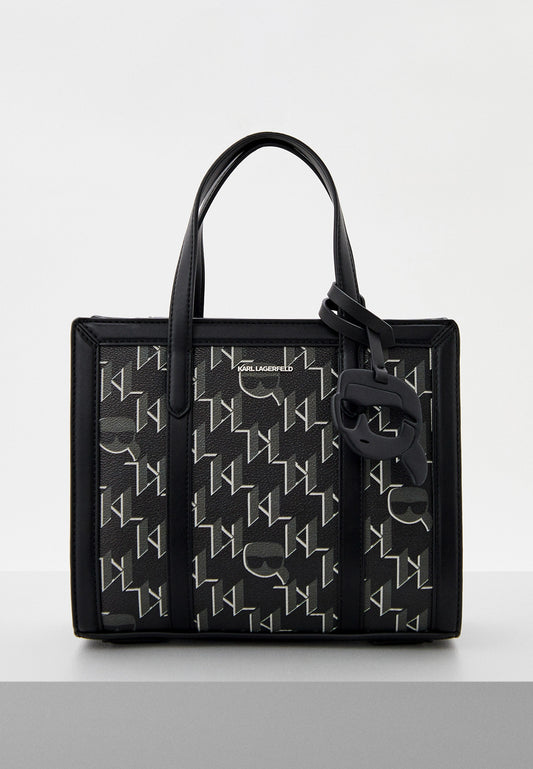 Karl Lagerfeld Interstellar K/Ikonik Faux Leather Tote Bag