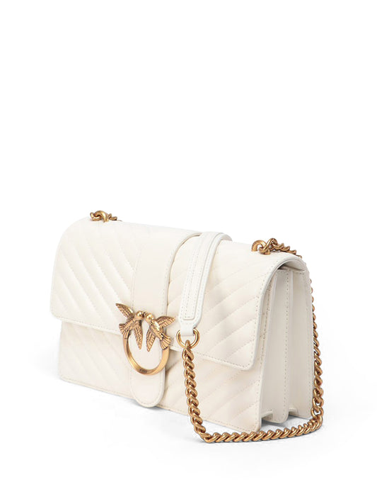 PINKO Love Classic V Quilt bag