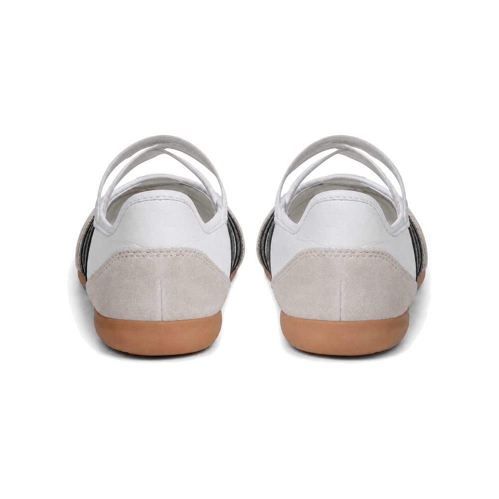 Adidas Barreda Mary Jane Shoes in White and Black