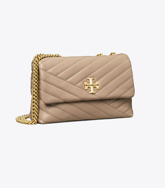 SMALL KIRA CHEVRON CONVERTIBLE SHOULDER BAG