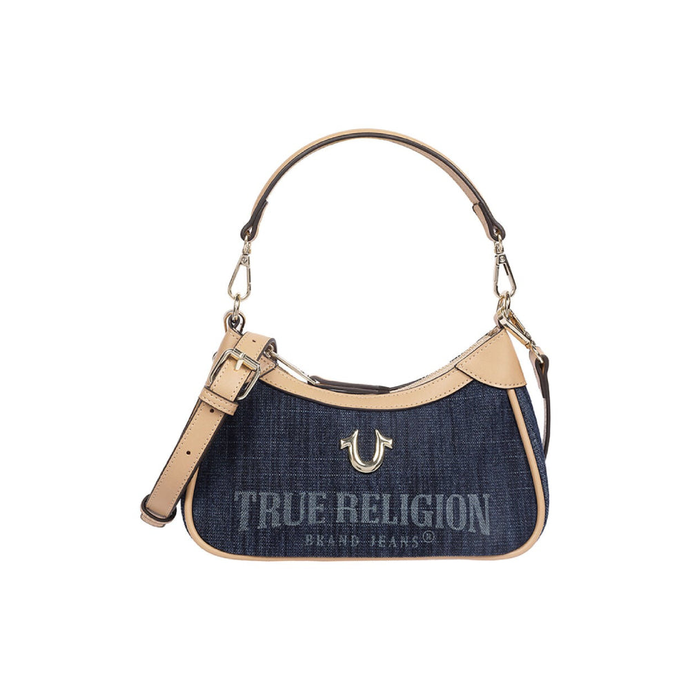 True Religion Cross Bag Small Jeans X Beige