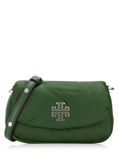 TORY BURCH Britten Nylon Puffy Convertible Crossbody Fern