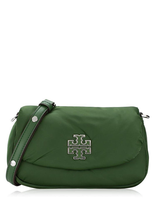 TORY BURCH Britten Nylon Puffy Convertible Crossbody Fern
