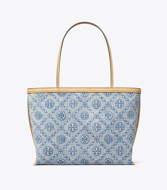 Tory Burch T Monogram Denim Tote