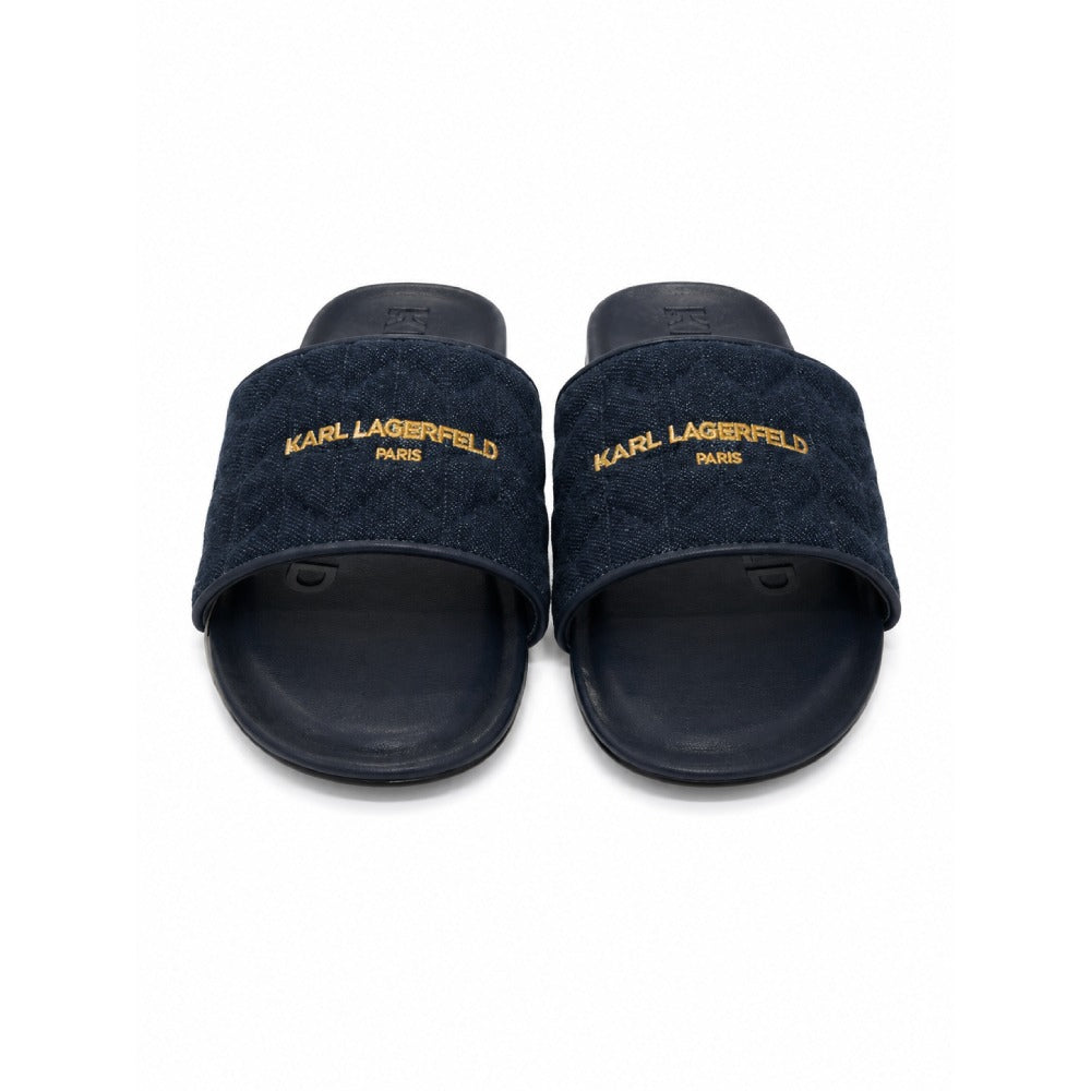 Karl Slipper Denim Blue